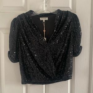 HEARTLOOM onyx Gaia top